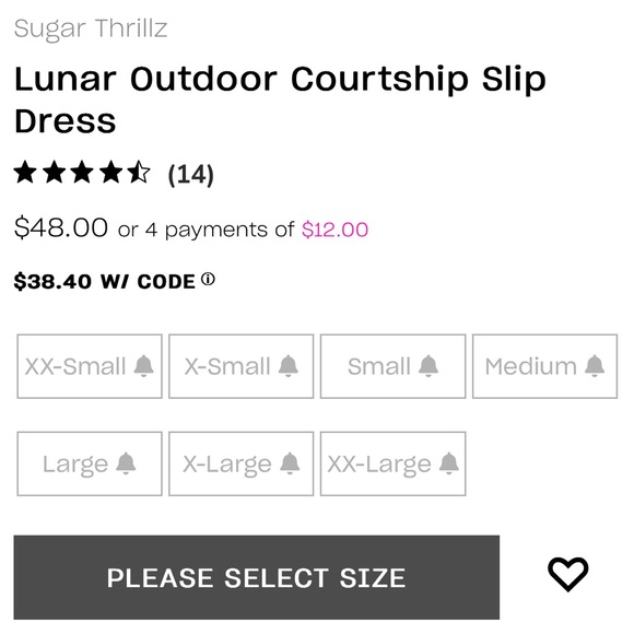 NWT Dolls Kill Sugar Thrillz Lunar Outdoor Courtship Lace Slip Dress - Picture 5 of 5